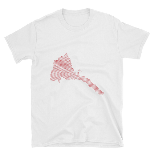 Eritrea on the Map T-Shirt (more colors) - ERISCARFS