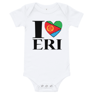 I love Eritrea Baby Onsie - ERISCARFS